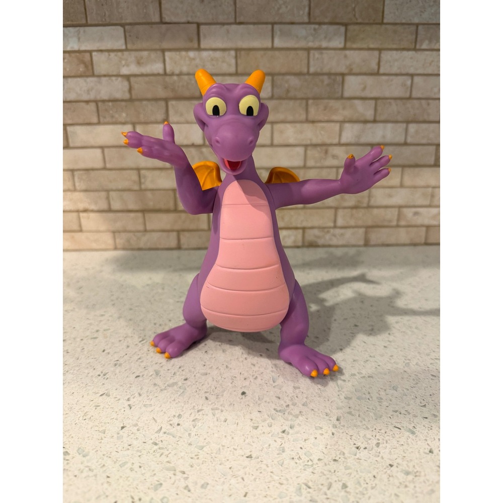 Disney Parks EPCOT Figment Articulated Poseable Purple Dragon Figure